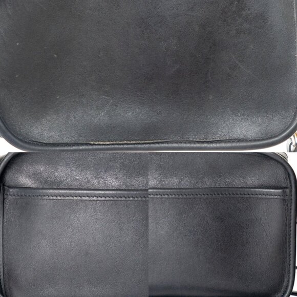 COACH USA Vintage Camerabag Crossbody Black - Made in United States - Picture 11 of 13
